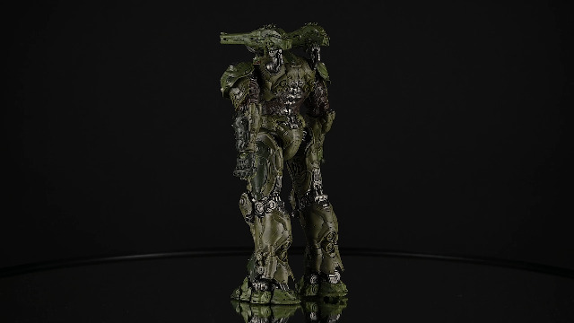 Doom - 12in Doom Slayer Mech Suit Action Figure (The Dark Ages